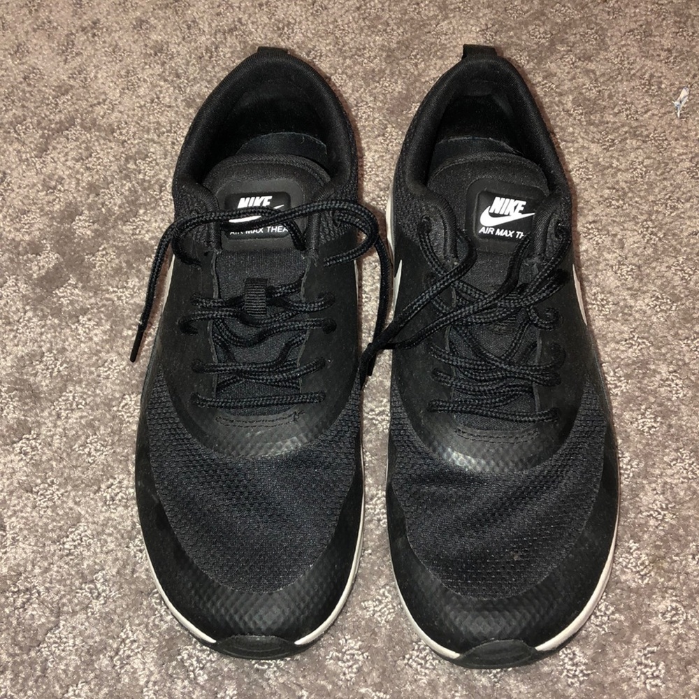 Black Nike sneakers